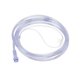 Nasal Oxygen Cannula Cushion Tip w/ 7' (2.1 m) Crush Resista