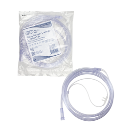 Nasal Oxygen Cannula Cushion Tip w/ 7' (2.1 m) Crush Resista