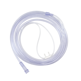 Nasal Oxygen Cannula Cushion Tip w/ 7' (2.1 m) Crush Resista