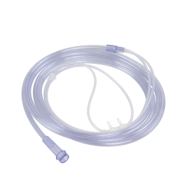Nasal Oxygen Cannula Cushion Tip w/ 7' (2.1 m) Crush Resista