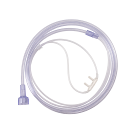 Nasal Oxygen Cannula Cushion Tip w/ 4' (1.2 m) Crush Resista