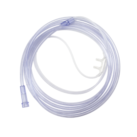 Nasal Oxygen Cannula Cushion Tip w/ 7' (2.1 m) Crush Resista