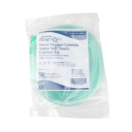 Nasal Oxygen Cannula Super Soft-Touch Cushion Tip w/ 14' (4.