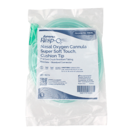 Nasal Oxygen Cannula Super Soft-Touch Cushion Tip w/ 25' (7.