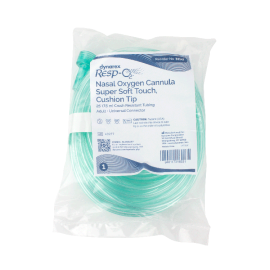 Nasal Oxygen Cannula Super Soft-Touch Cushion Tip w/ 25' (7.