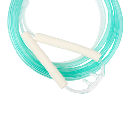Ear cushions for oxygen tubing clearance