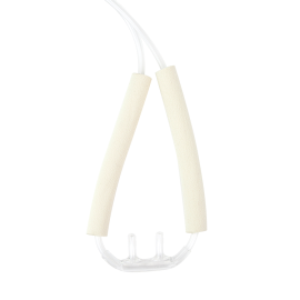 Nasal Oxygen Cannula Cushion Tip w/Advantage Ear Foam w/ 7'