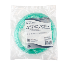 Nasal Oxygen Cannula Cushion Tip w/Advantage Ear Foam w/ 7'