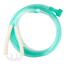 Nasal Oxygen Cannula Cushion Tip w/Advantage Ear Foam w/ 4'