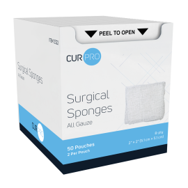 Surgical Gauze Sponge - Sterile 2's