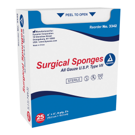 Surgical Gauze Sponge - Sterile 2's