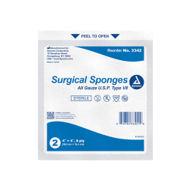 Surgical Gauze Sponge - Sterile 2's