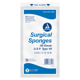 Surgical Gauze Sponge - Sterile 2's