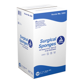 X-Ray Detectable Surgical Gauze Sponge - Sterile