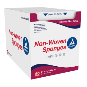 Non-Woven Sponge - Sterile 2's