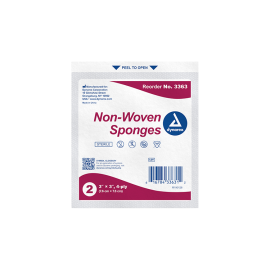 Non-Woven Sponge - Sterile 2's