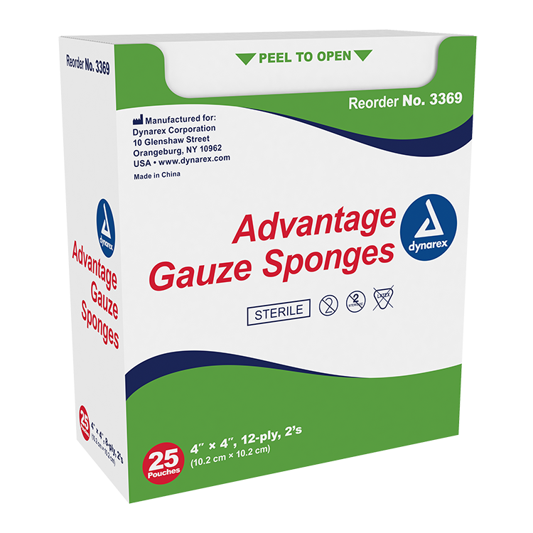 100% Cotton Gauze Sponges, General-Purpose Cotton Gauze Sponges