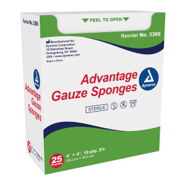 Gauze Sponge - Sterile 2's