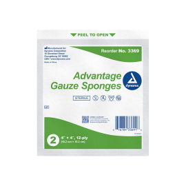 Gauze Sponge - Sterile 2's