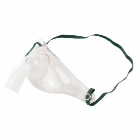 Tracheostomy Mask w/ Swivel Tubing Connector, Accepts 22 mm