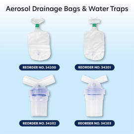 Aerosol Drainage Bag w/ Y-Adaptor