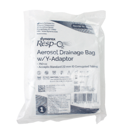 Aerosol Drainage Bag w/ Y-Adaptor