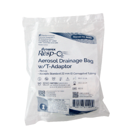 Aerosol Drainage Bag w/ T-Adaptor