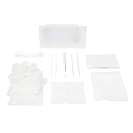 Tracheostomy Care Kit - One Compartment Tray