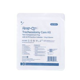 Tracheostomy Care Kit - Two Compartment Tray