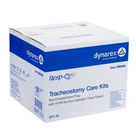 Tracheostomy Care Kit - Two Compartment Tray