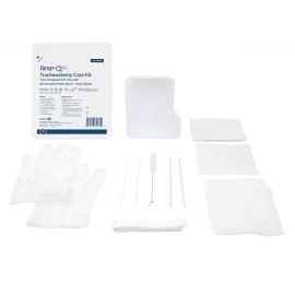 Tracheostomy Care Kit - w/ Removable Plastic Basin