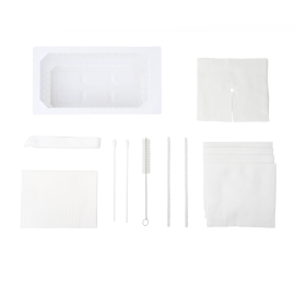 Tracheostomy Care Kit - One Compartment Tray