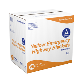 Yellow Emergency Highway Blanket (premium)