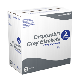 Disposable Grey Blanket