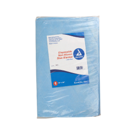 Disposable Blue Non-Woven Blanket