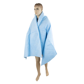 Disposable Blue Non-Woven Blanket