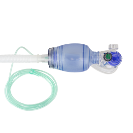 Manual Pulmonary Resuscitator (MPR) Mask, Reservoir Tubing,