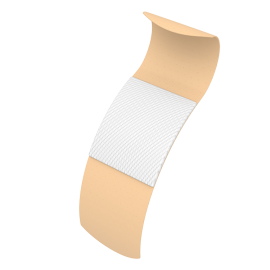 Sheer Plastic Adhesive Bandages - Sterile