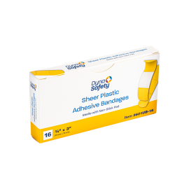 Sheer Plastic Adhesive Bandages - Sterile