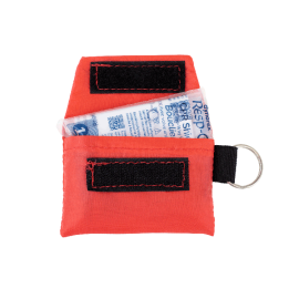 CPR Face Shield in Soft Case w/ One-Way Valve, Barrier Filte