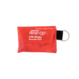 CPR Face Shield in Soft Case w/ One-Way Valve, Barrier Filte