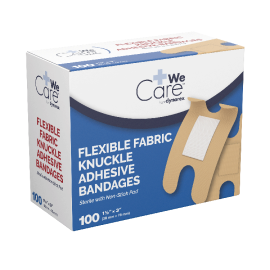 Adhesive Fabric Bandages Knuckle - Sterile