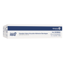 Flexible Fabric Knuckle Adhesive Bandages - Sterile
