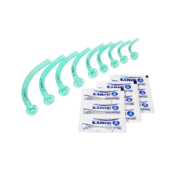 Nasopharyngeal Airway Kits - 9 NPA + 9 packs of Jelly