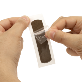 ColorFit Adhesive Fabric Bandages - Dark Brown