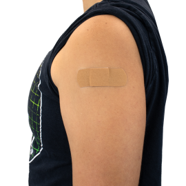 ColorFit Adhesive Fabric Bandages - Brown