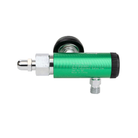 CGA 540 Style Mini Oxygen Regulator - 0-8 LPM