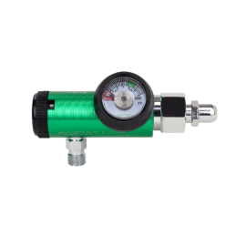 CGA 540 Style Mini Oxygen Regulator - 0-8 LPM