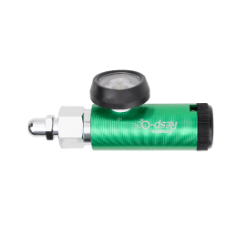 CGA 540 Style Mini Oxygen Regulator - 0-8 LPM