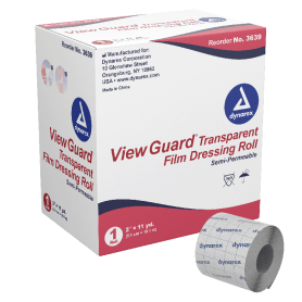 View Guard Transparent Film Dressing Roll